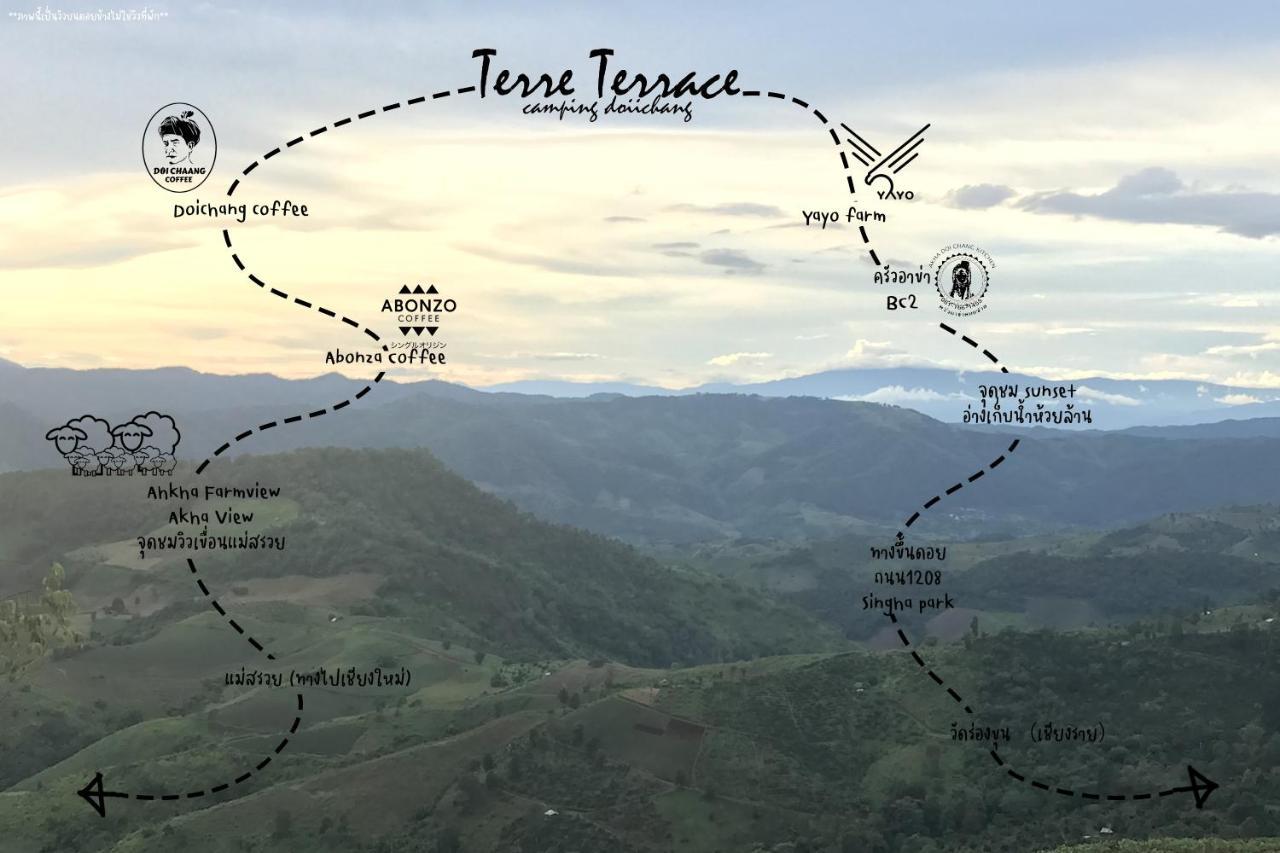 Terre Terrace Glamping - Doichang Ban Huai Khai 외부 사진