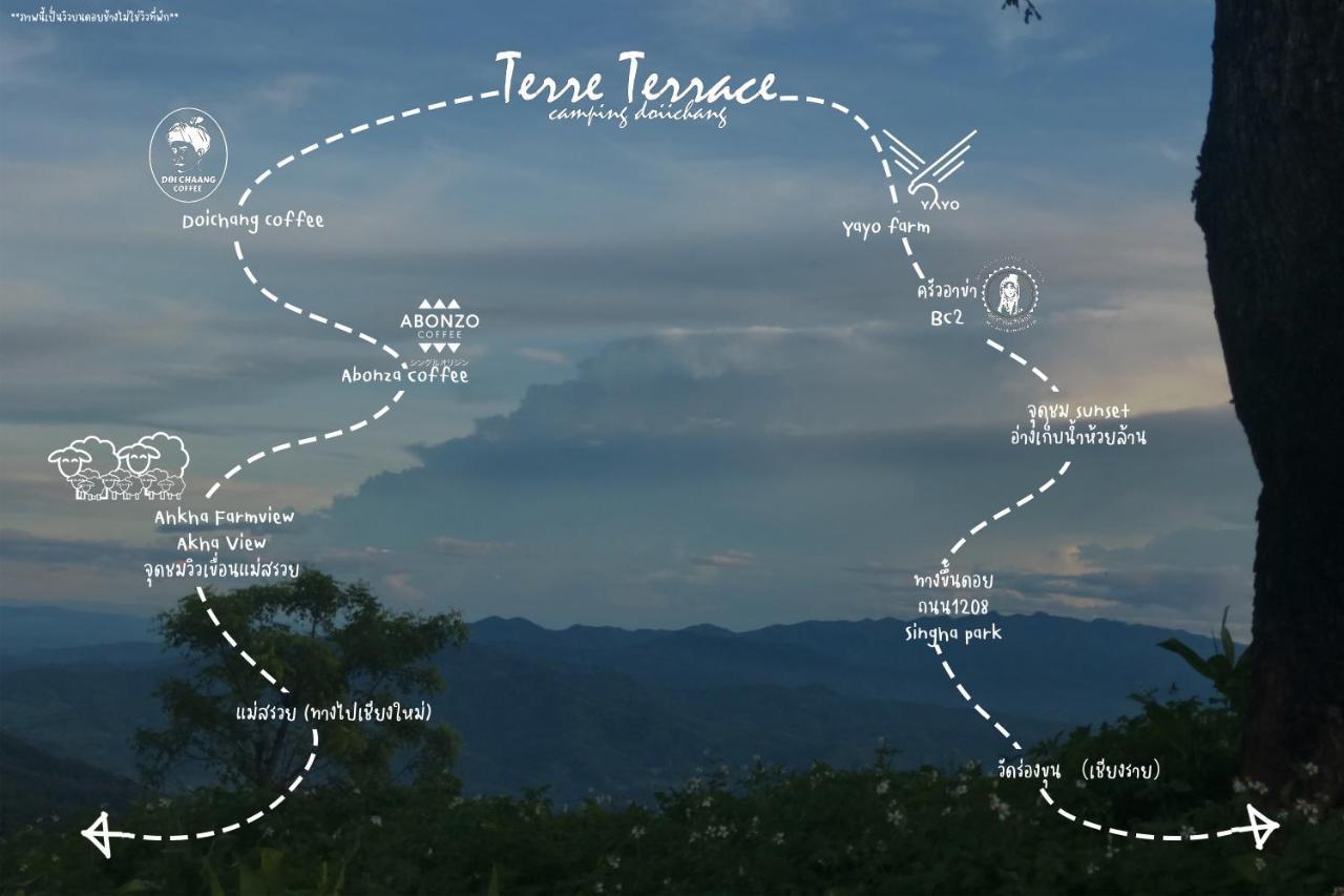 Terre Terrace Glamping - Doichang Ban Huai Khai 외부 사진